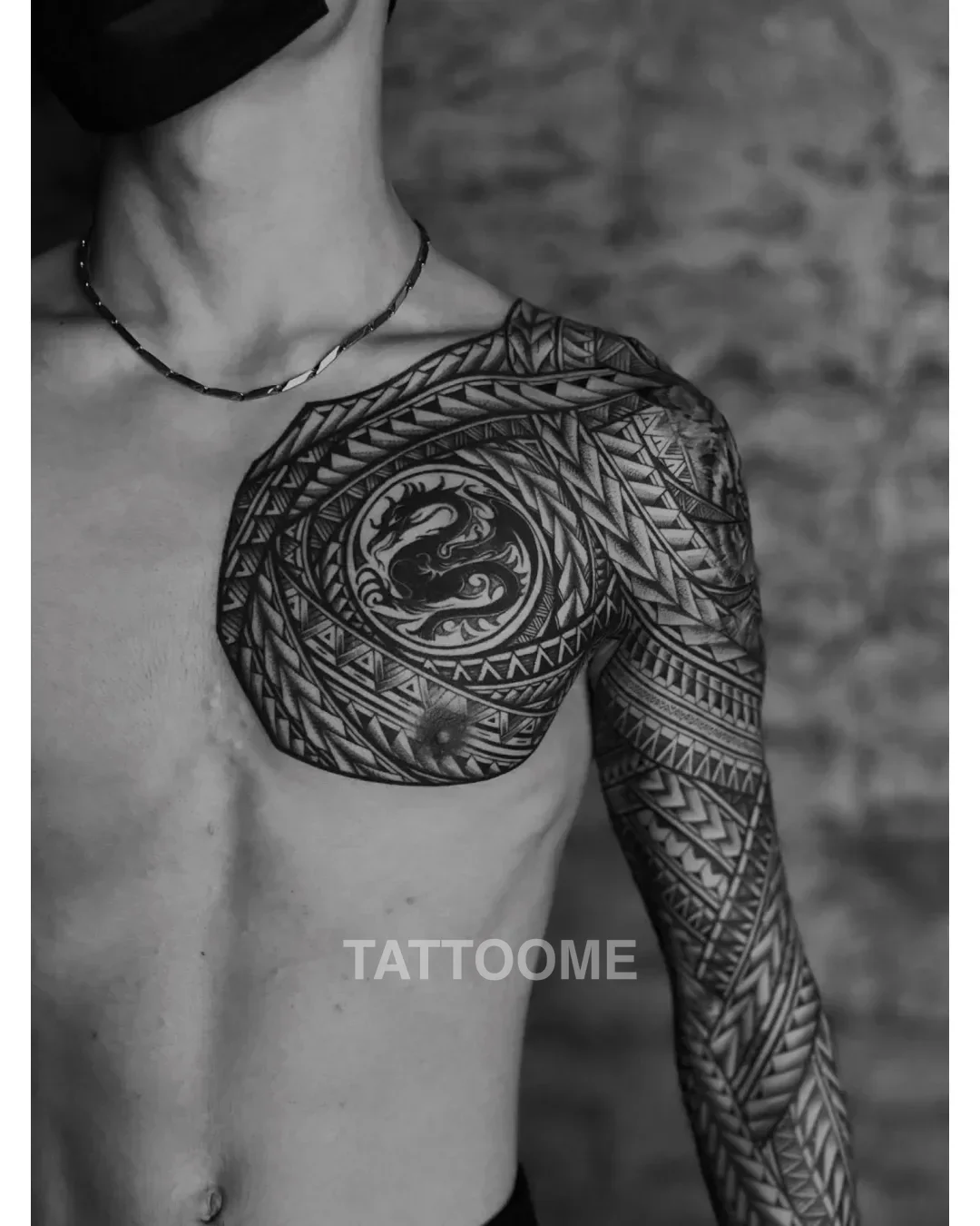폴리네시안 가슴긴팔 - g9in_tattoo