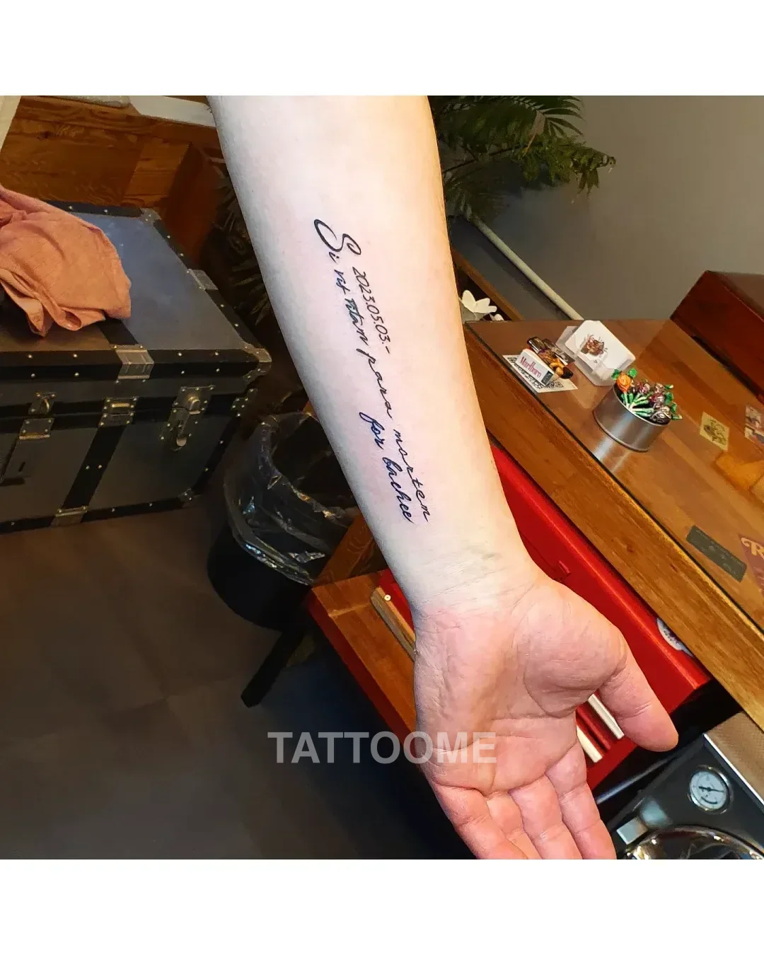 레터링 타투 3 - woongbi_tattoo