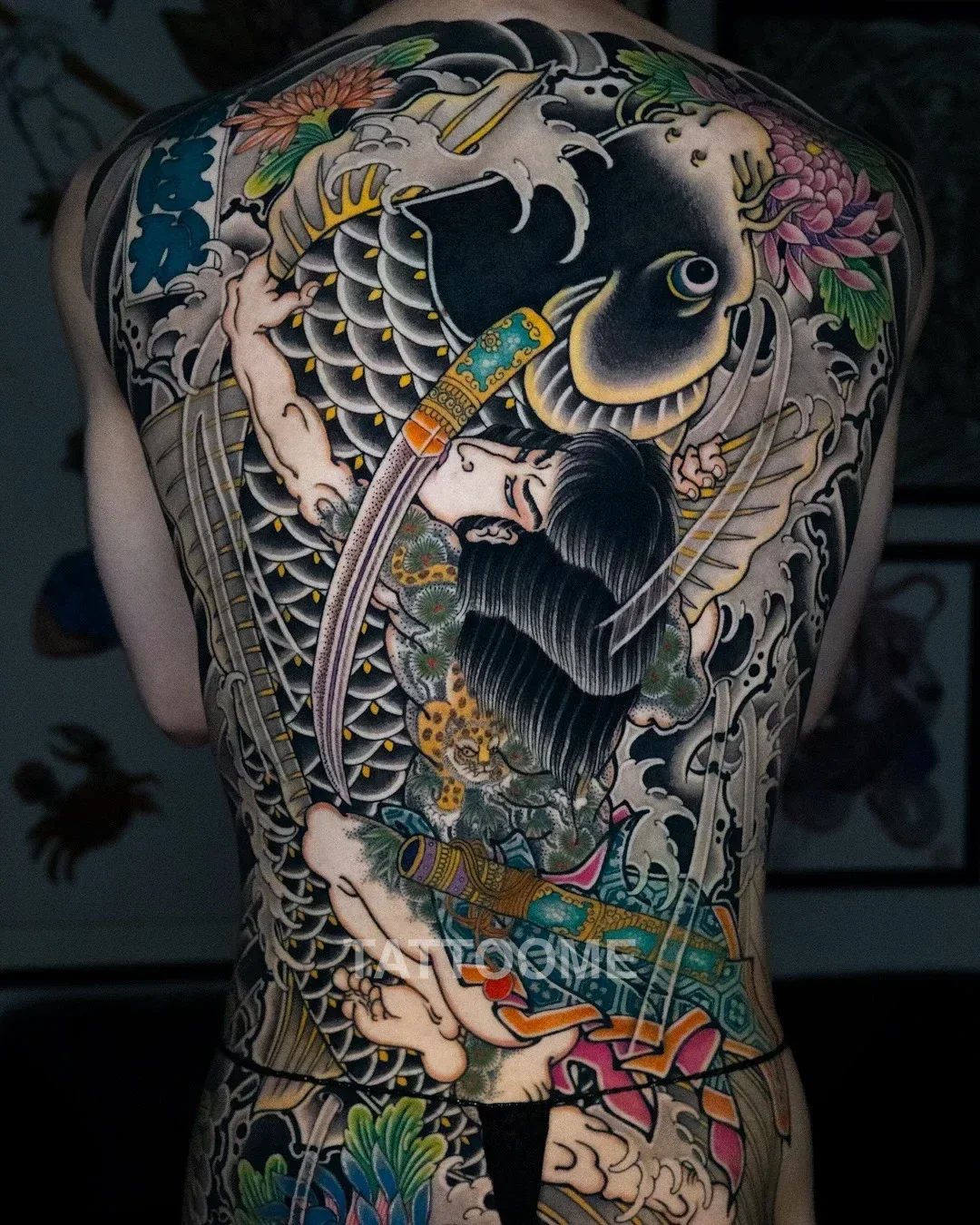 이레즈미 등판 - horihoka_tahotattoo