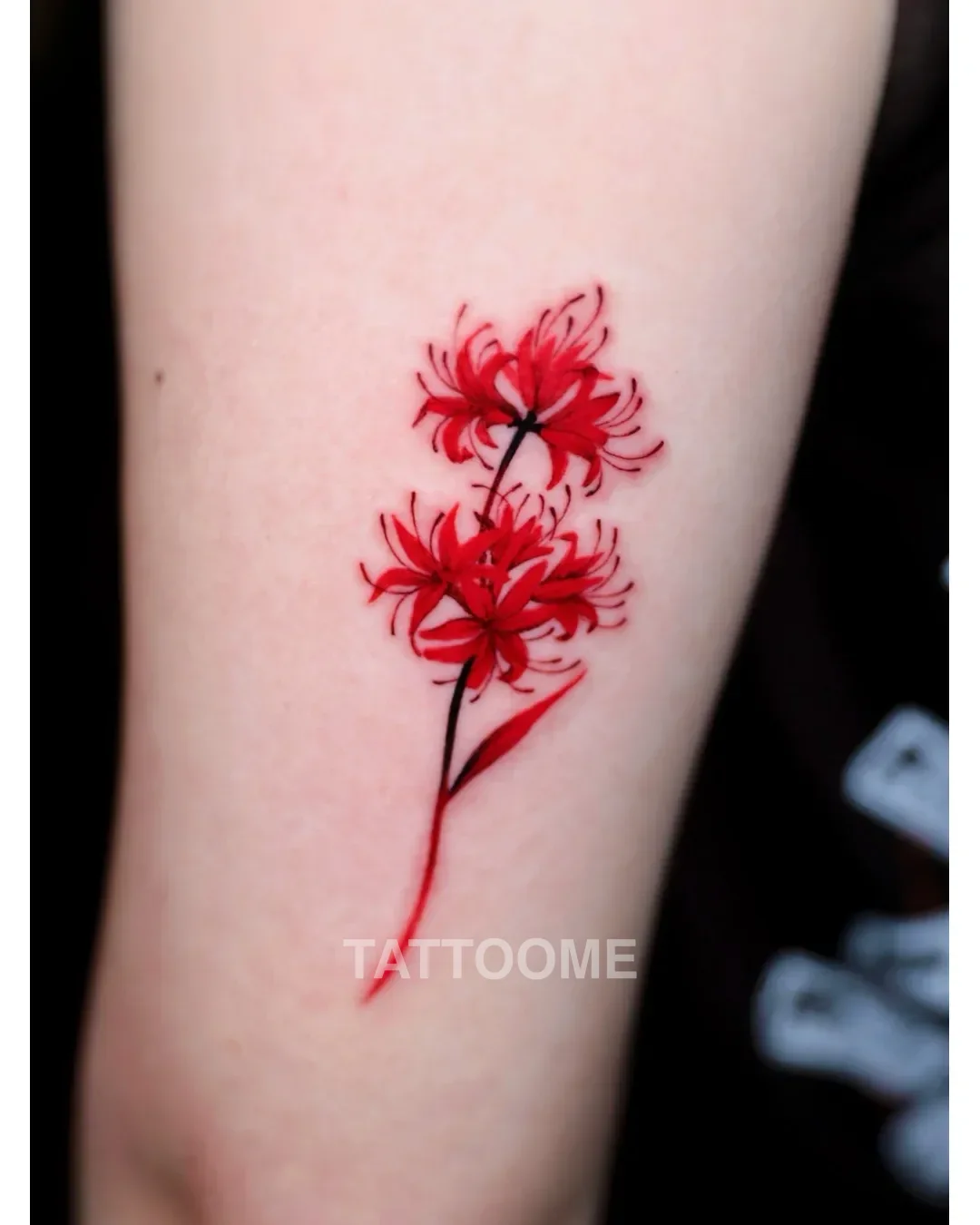 감성타투 꽃 - chaelin_tattoo