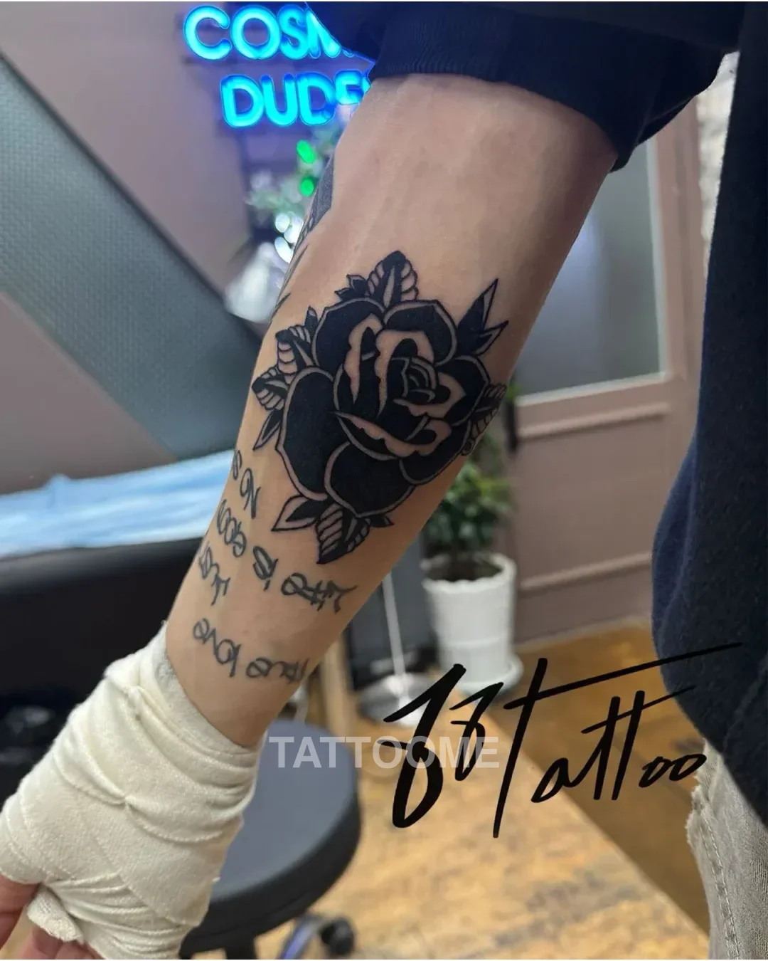 블랙워크 타투 4 - 88_tattoo 4