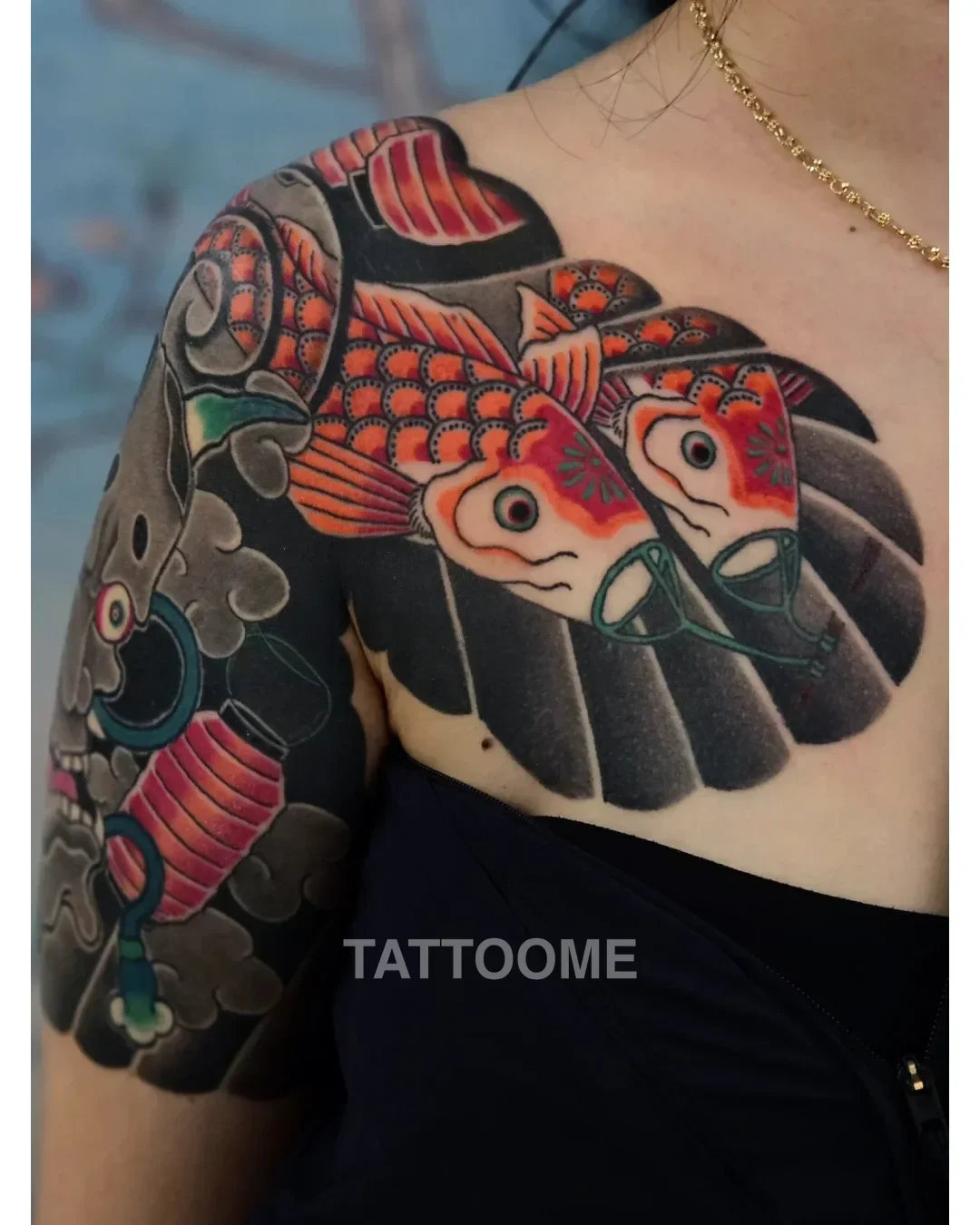 이레즈미 잉어 - injection_black_tattoo