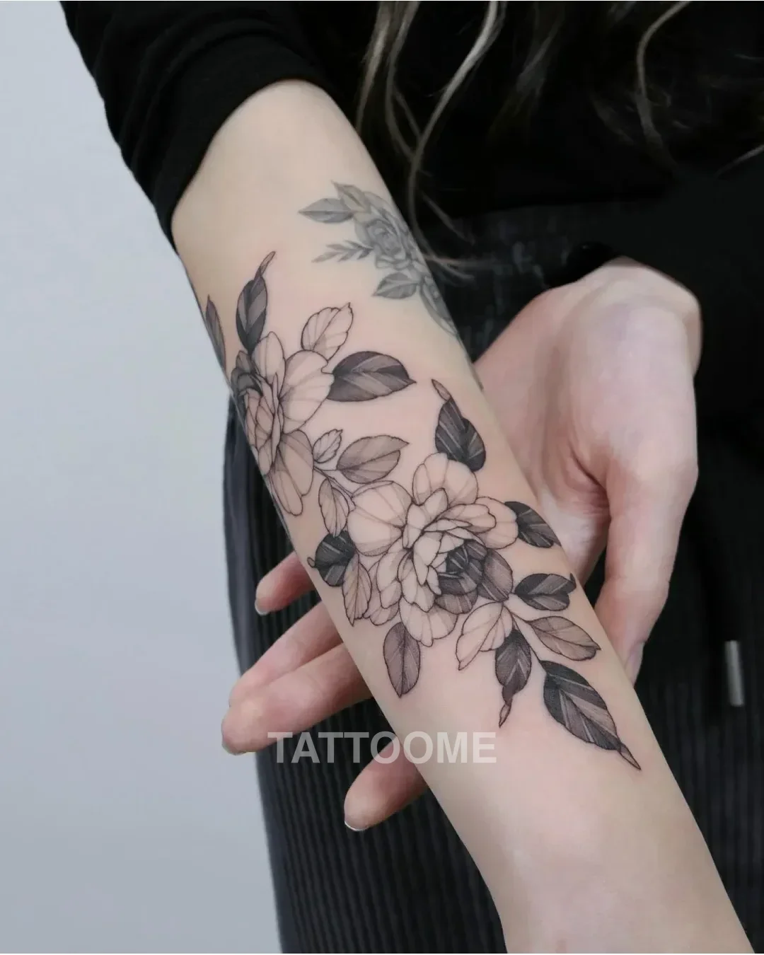 감성타투 꽃 하박 - bloom_tattooer 13