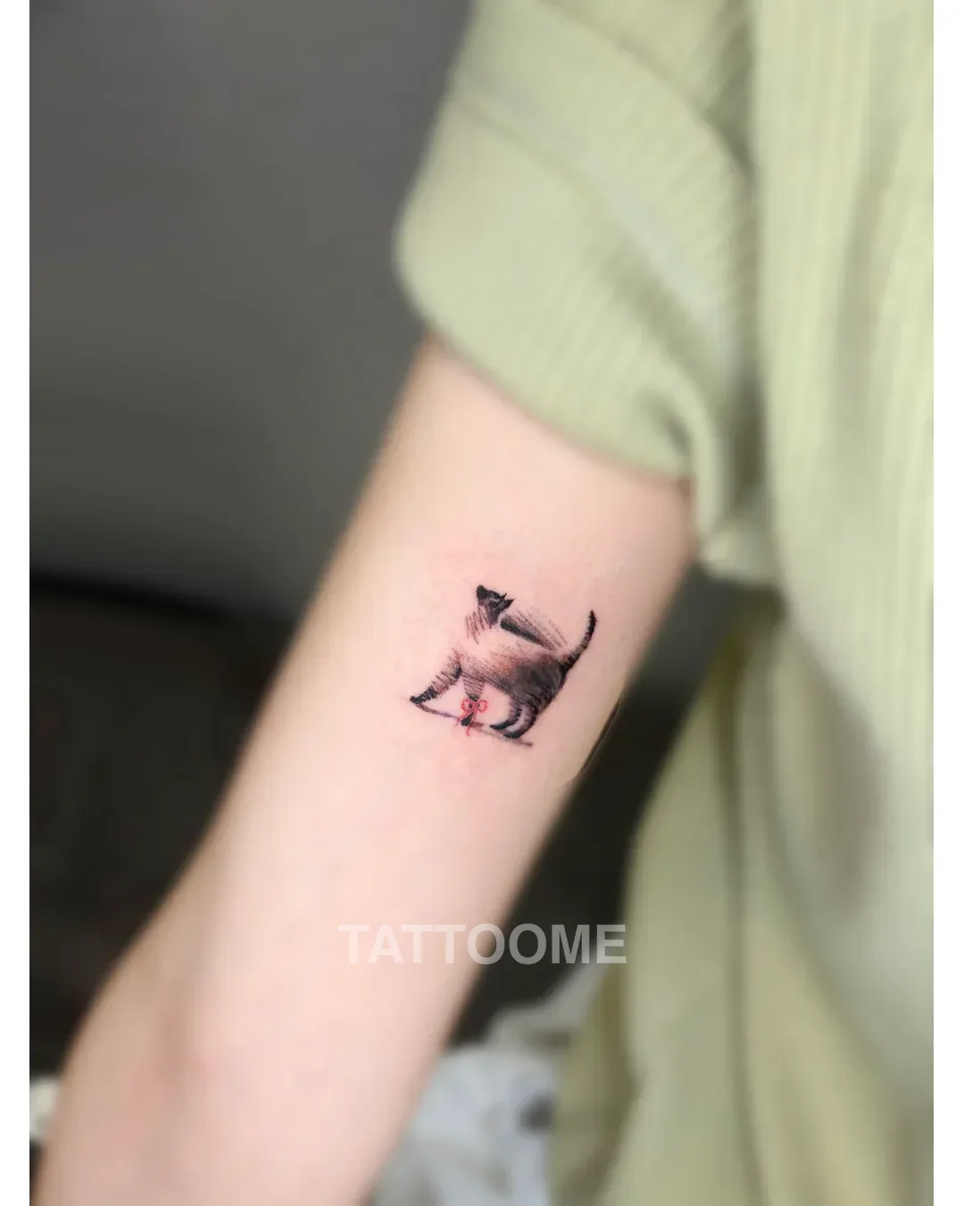 감성타투 고양이타투 - wonshot_tattoo 4