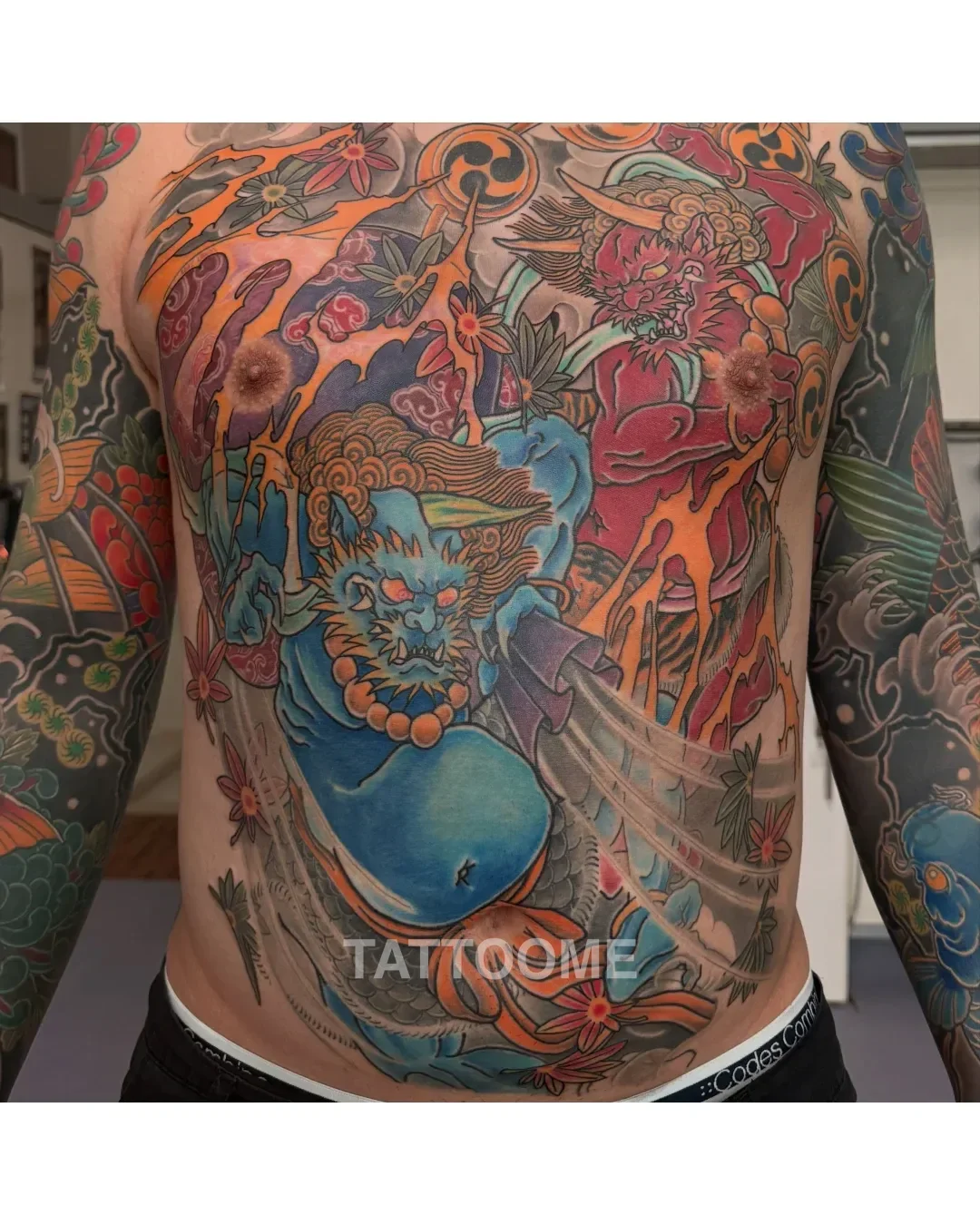 이레즈미 앞판 - ryuheetattoo 4