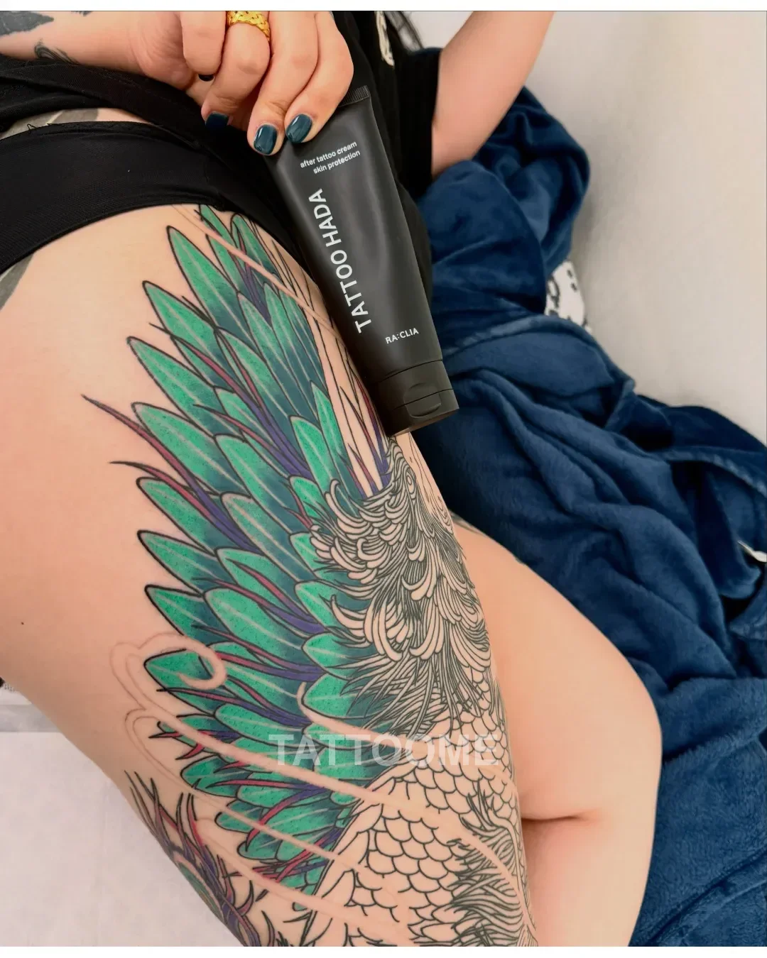 이레즈미 봉황 긴다리 - ryuheetattoo 5