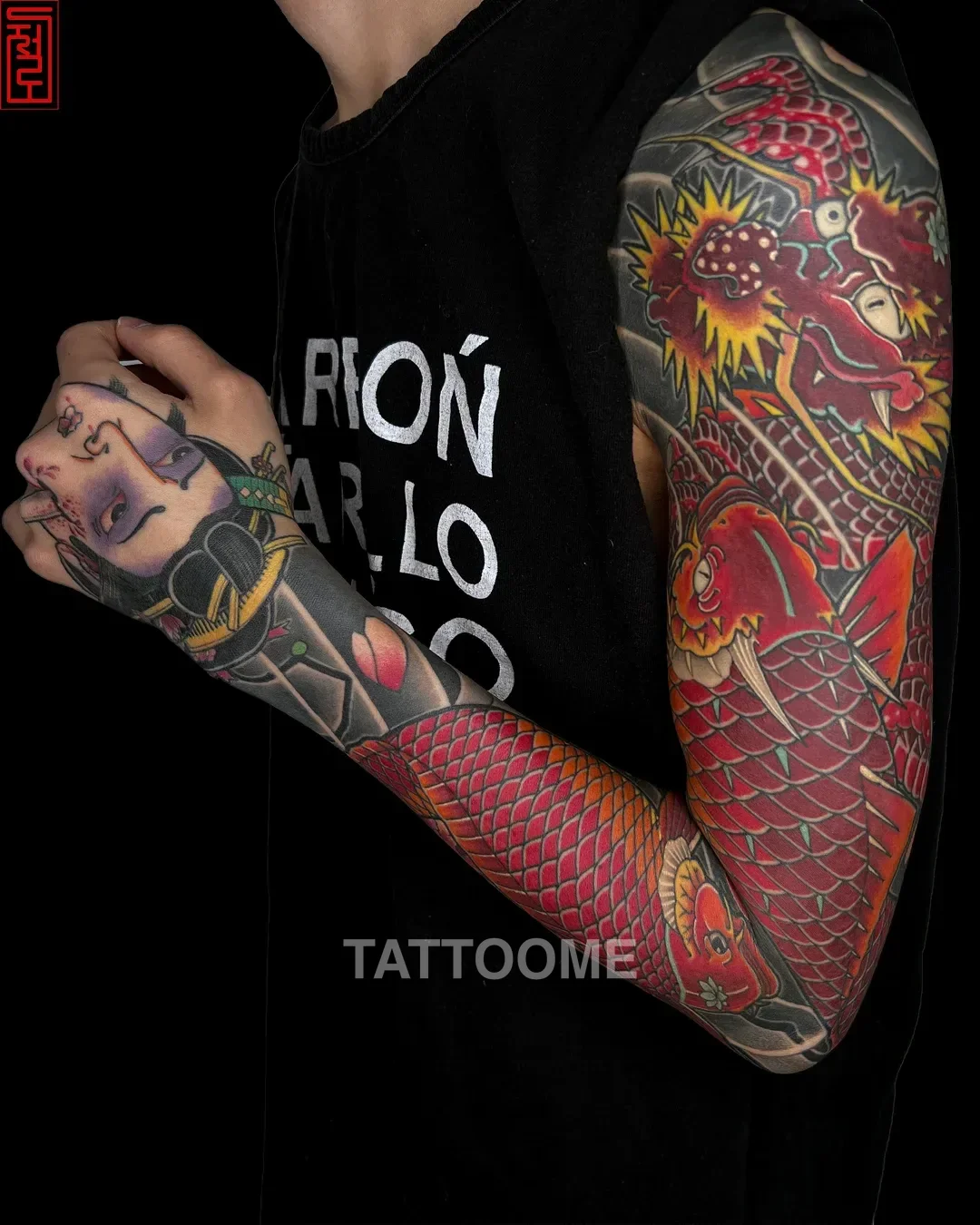 이레즈미 긴팔 잉어타투 - zerotattoo.kr 10
