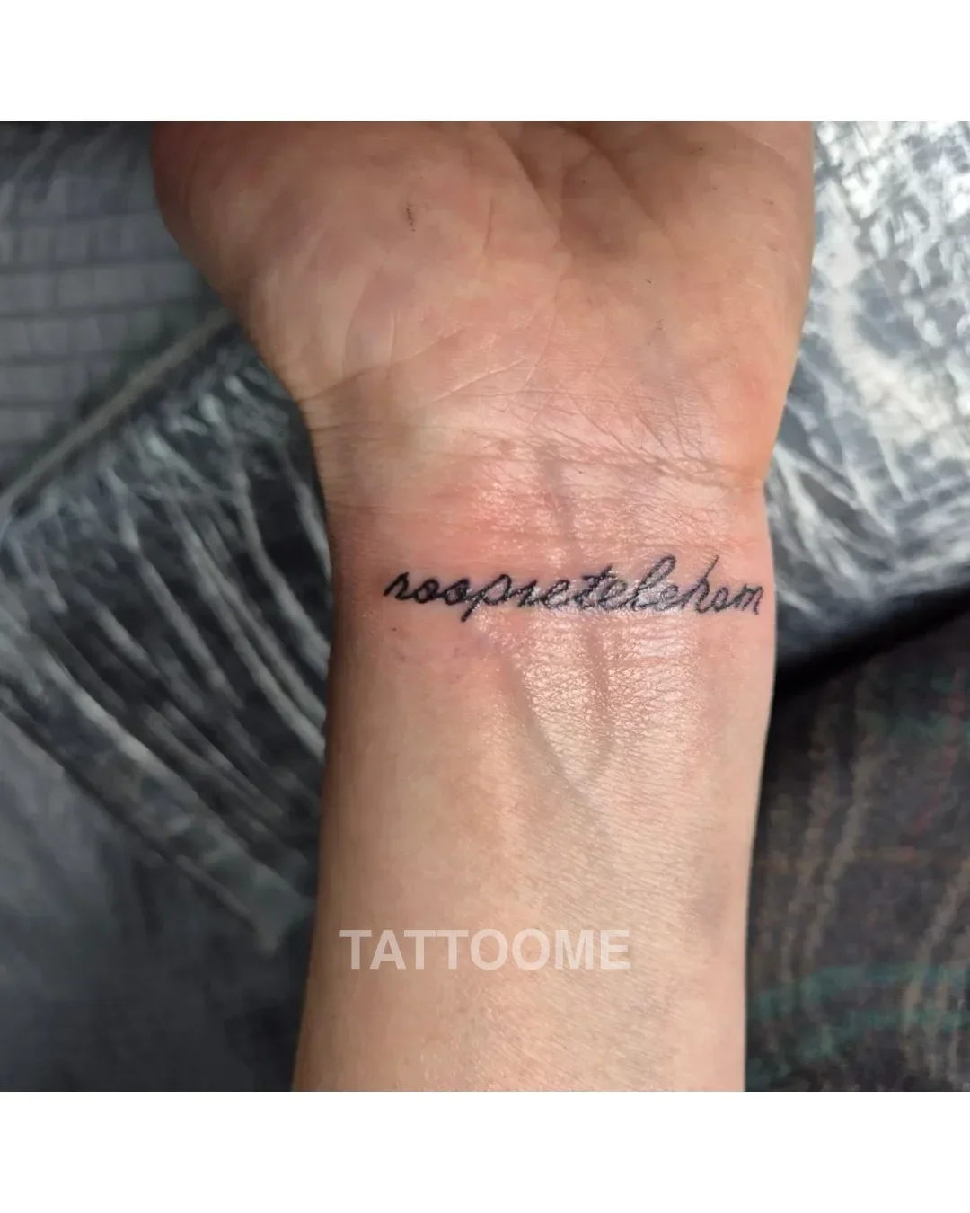 레터링 손목 - ltattoo_homin 6
