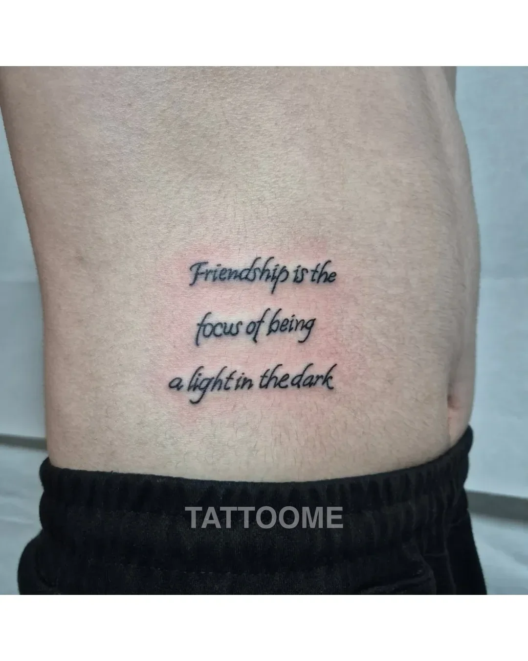 레터링 허리 - ltattoo_homin 2