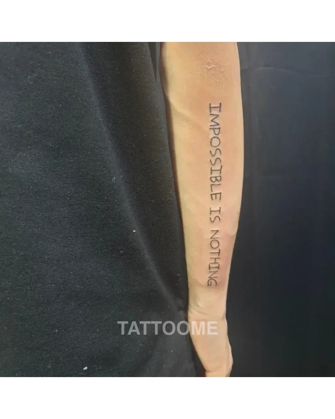 레터링 아랫팔 - ltattoo_homin 10
