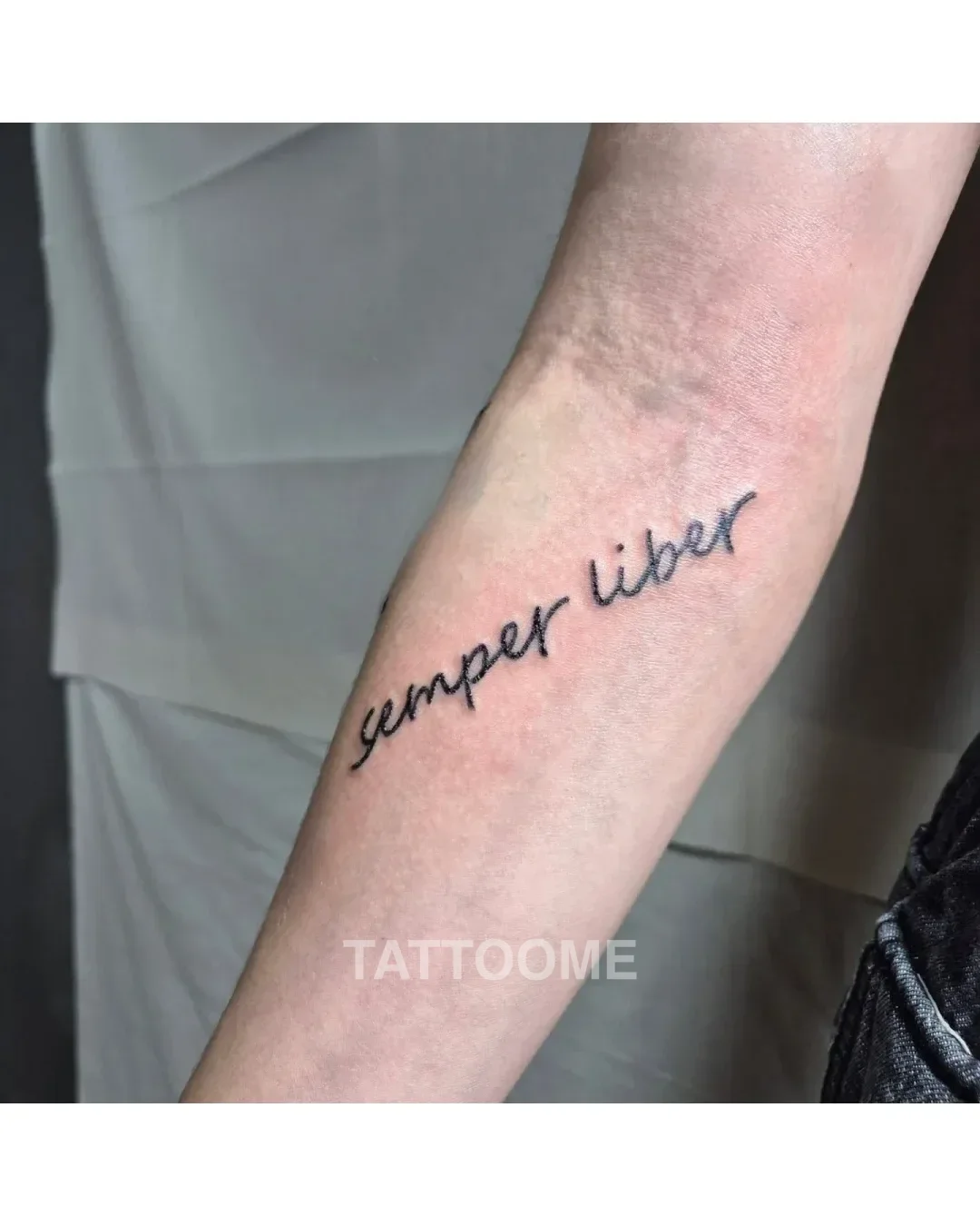 레터링 하박 - ltattoo_homin 4