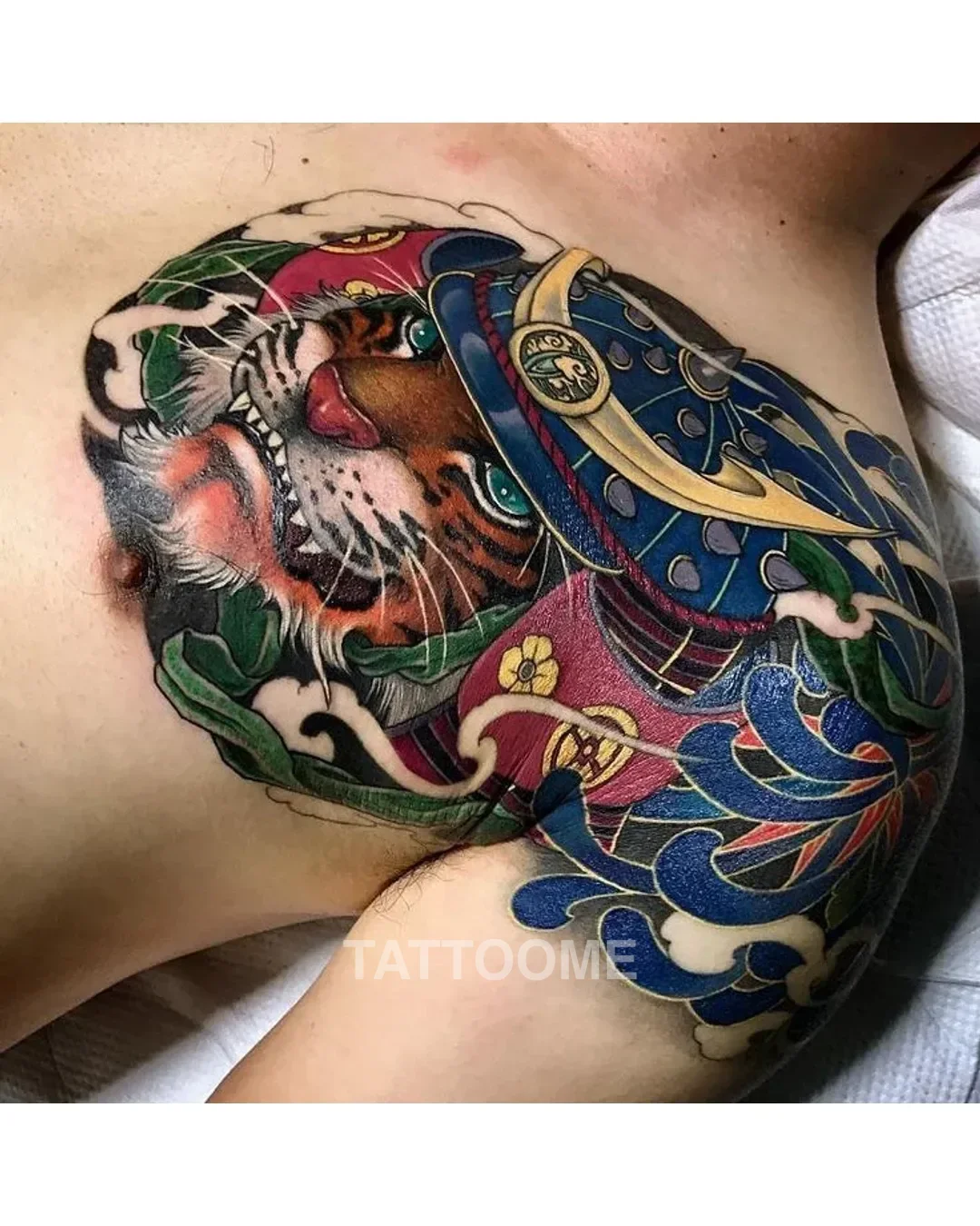 뉴스쿨 가부키 호랑이 - cats_ink_tattoo 5