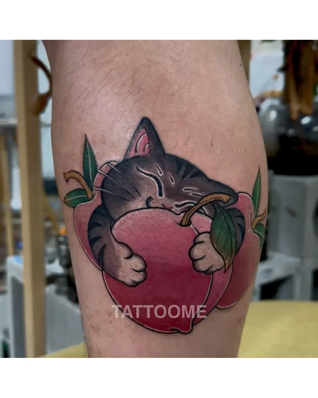 뉴스쿨 고양이 원포인트 - cats_ink_tattoo 2