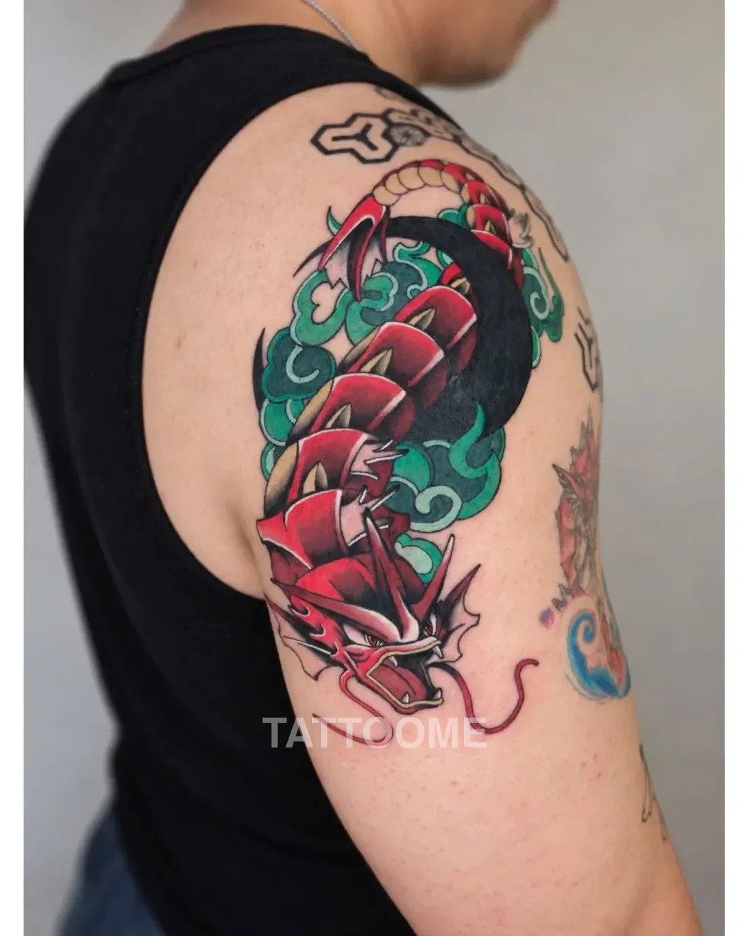 뉴스쿨 갸라도스 - hyoku_tattooing 3