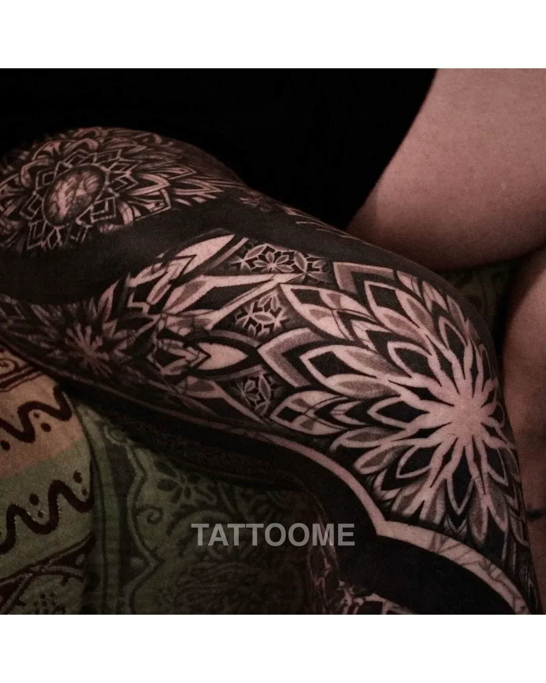 폴리네시안 긴다리 - giwon_tattoo 2